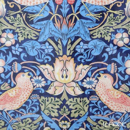 ピンパーネル ウィリアムモリス いちご泥棒（ブルー） ラージ トレイ