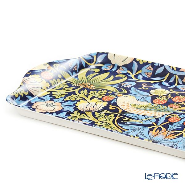 ピンパーネル ウィリアムモリス いちご泥棒 サンドイッチ トレイ ブルー