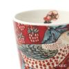 ピンパーネル ウィリアムモリス いちご泥棒 レッド マグカップ 180ml ペア ＆ メラミン製トレイ 21×14cm セット