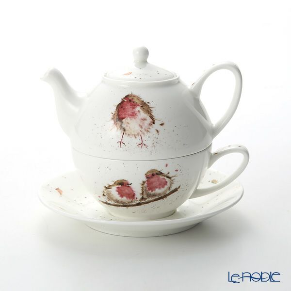 ロイヤル・ウースター レンデル ティーフォーワン Garden Friend トリ（ロビン）