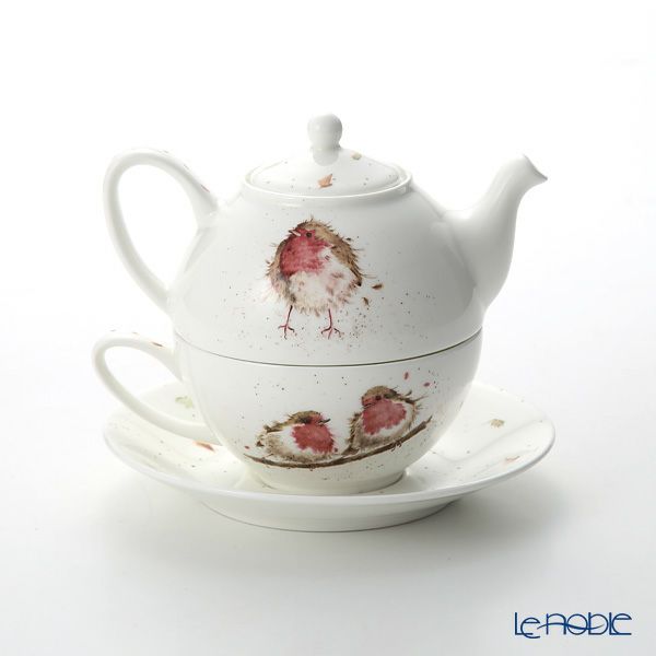 ロイヤル・ウースター レンデル ティーフォーワン Garden Friend トリ（ロビン）