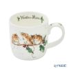 ロイヤル・ウースター レンデル マグカップ 310ml Winter mice ネズミ