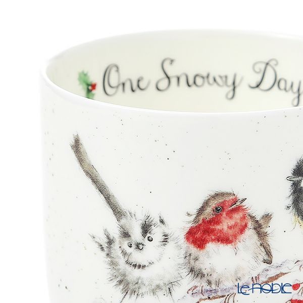 ロイヤル・ウースター レンデル クリスマスコレクション マグカップ 310ml One Snowy Day Birds