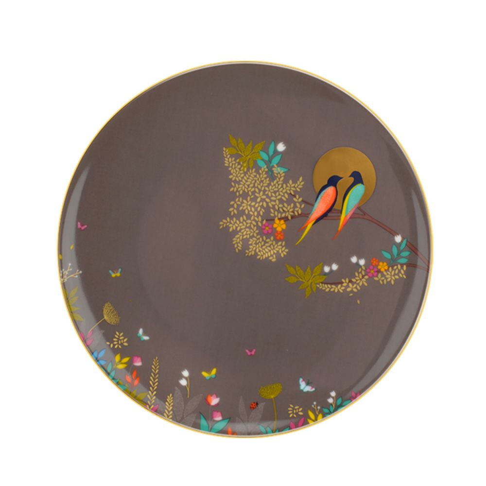 ポートメリオン サラミラーロンドン チェルシー プレート 20cm ダークグレー