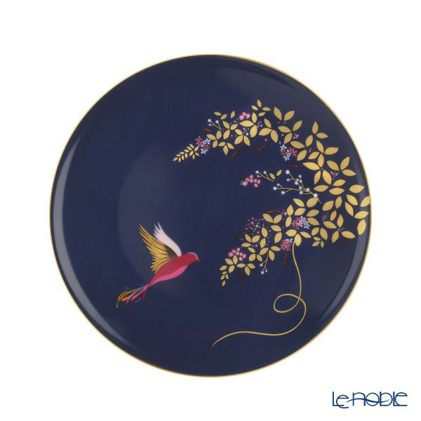 ポートメリオン サラミラーロンドン チェルシー プレート 20cm ネイビー