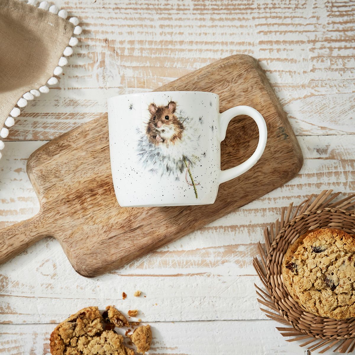 ロイヤル・ウースター レンデル マグカップ 310ml Country Mice ネズミ