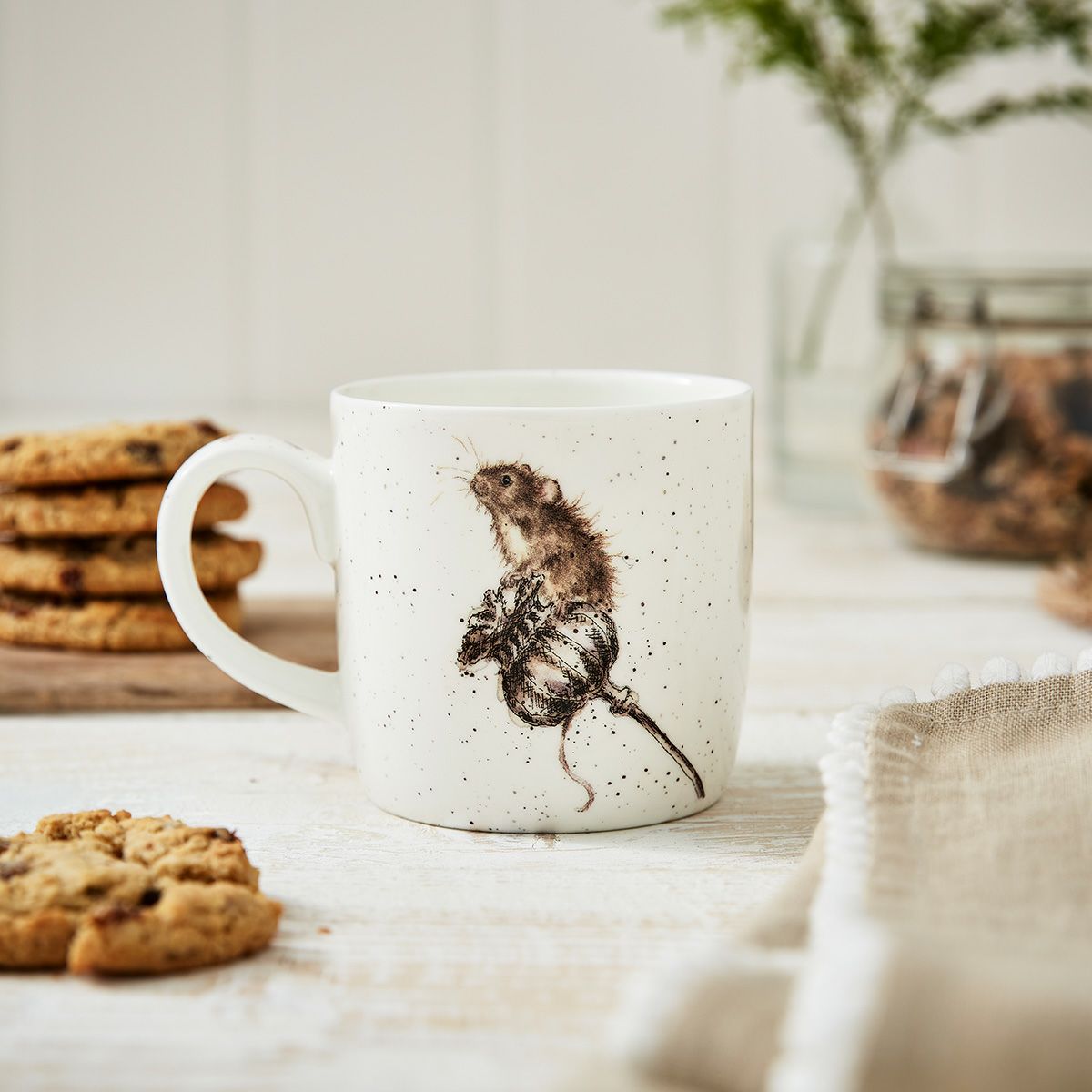 ロイヤル・ウースター レンデル マグカップ 310ml Country Mice ネズミ