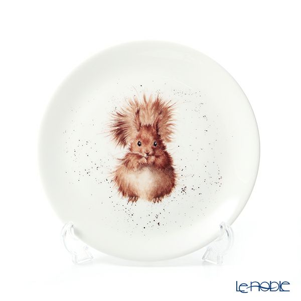 ロイヤル・ウースター レンデル プレート 20cm リス