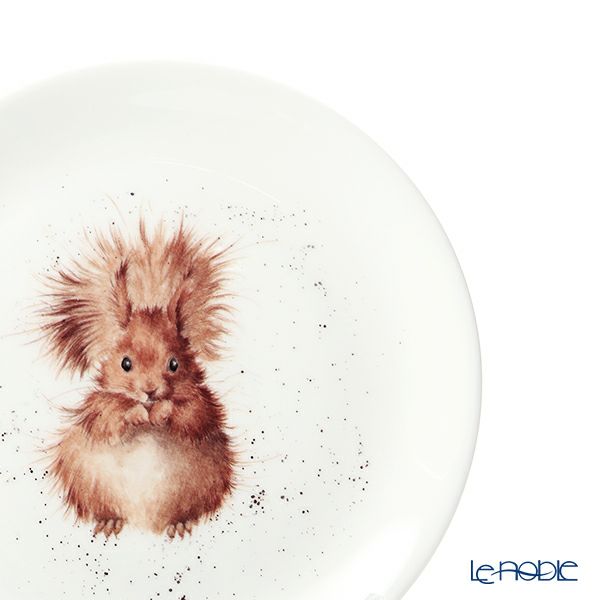 ロイヤル・ウースター レンデル プレート 20cm リス