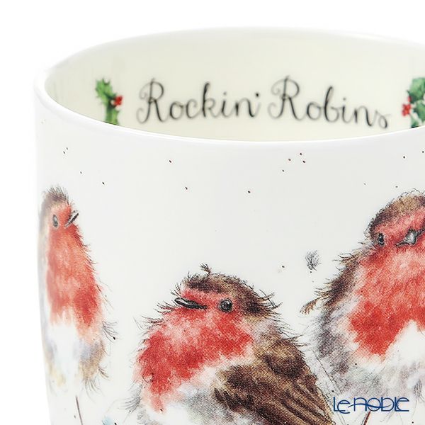 ロイヤル・ウースター レンデル クリスマスコレクション マグカップ 310ml Rockin Robins
