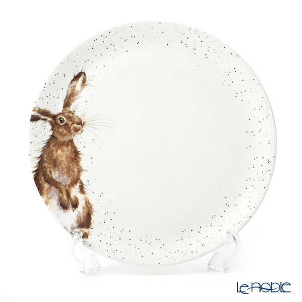 ロイヤル・ウースター レンデル クーププレート 26.7cm 野ウサギ