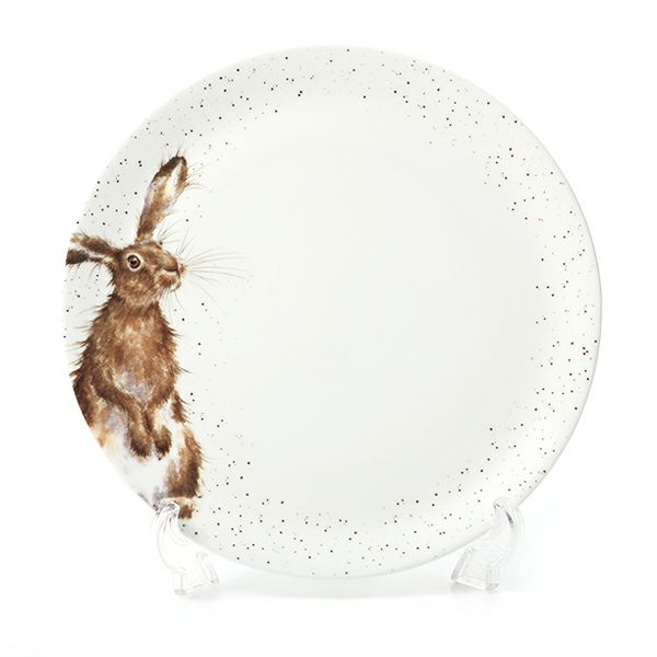 ロイヤル・ウースター レンデル クーププレート 26.7cm 野ウサギ