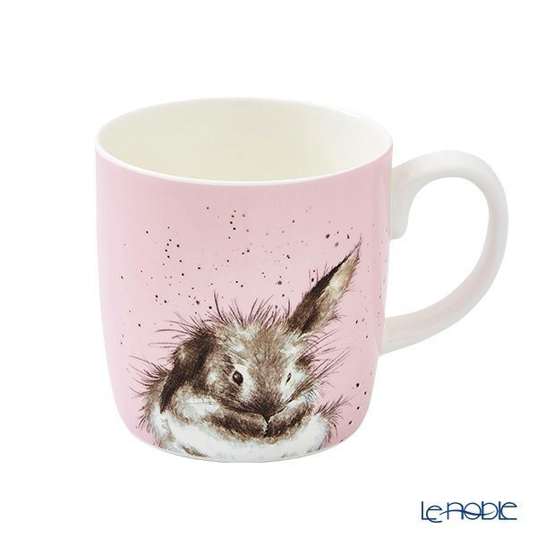ロイヤル・ウースター レンデル ラージマグ／マグカップ 400ml Bathtime ウサギ