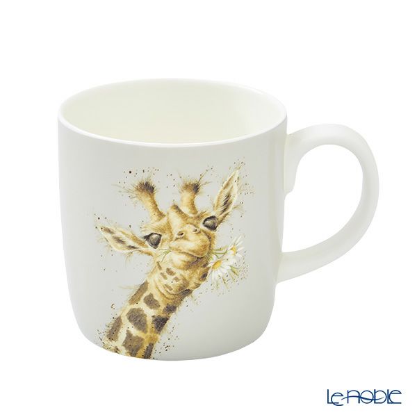 ロイヤル・ウースター レンデル ラージマグ／マグカップ 400ml Flowers キリン