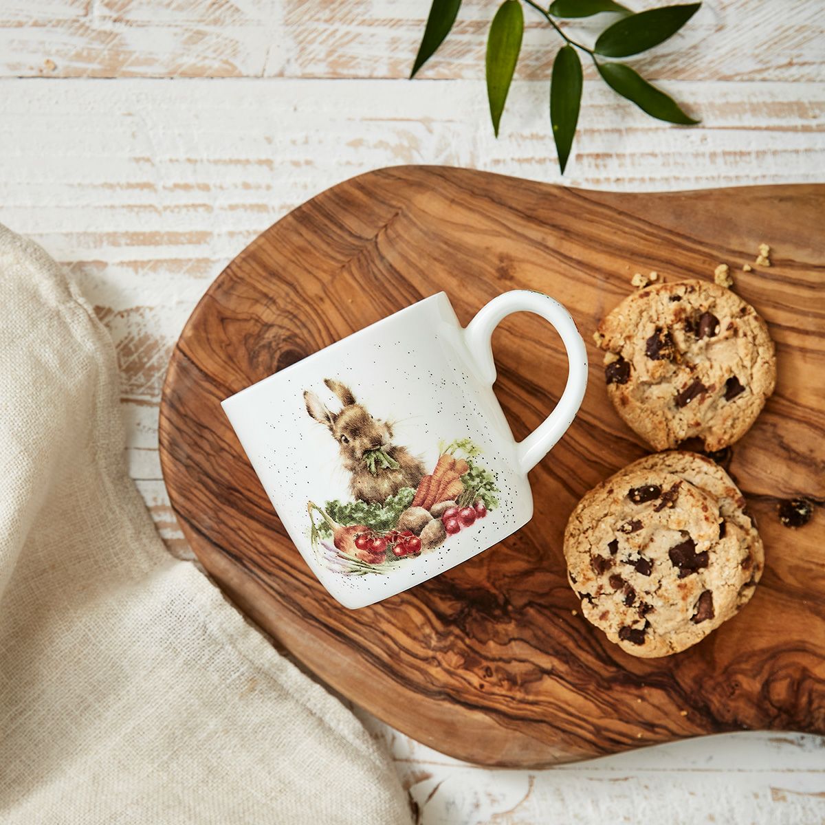 ロイヤル・ウースター レンデル マグカップ 310ml Grow your Own ウサギ