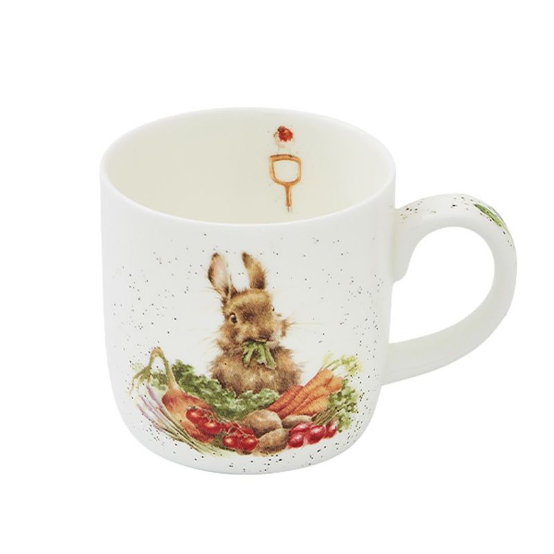 ロイヤル・ウースター レンデル マグカップ 310ml Grow your Own ウサギ