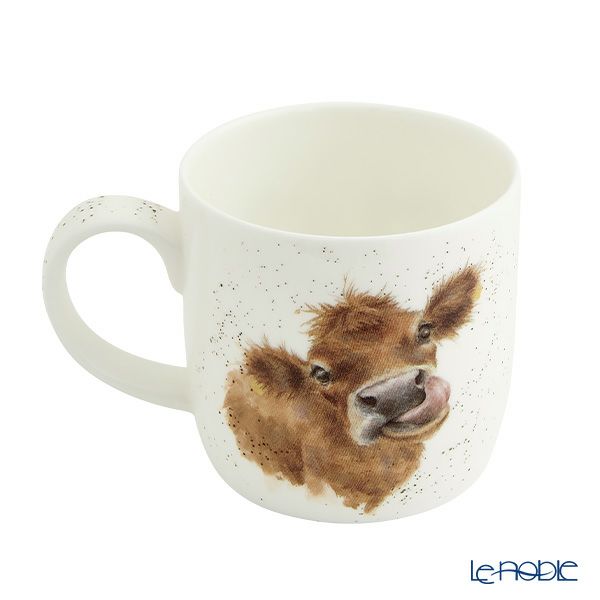 ロイヤル・ウースター レンデル マグカップ 310ml Mooo ウシ