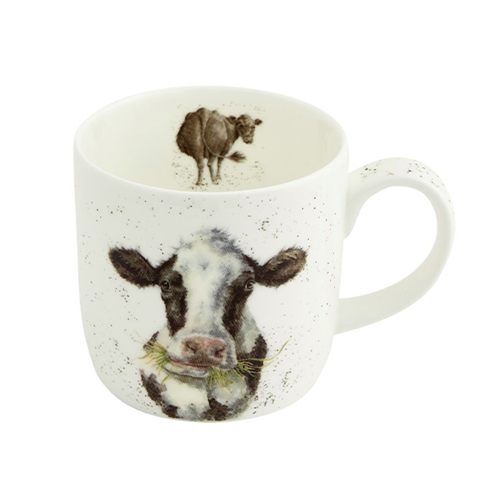 ロイヤル・ウースター レンデル マグカップ 310ml Mooo ウシ