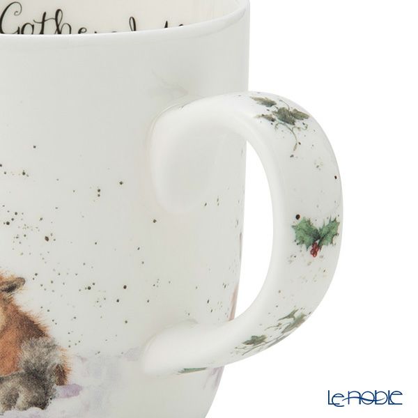 ロイヤル・ウースター レンデル クリスマスコレクション マグカップ 310ml スノーマン Gathered All Around