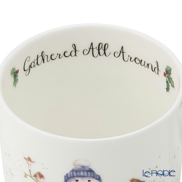 ロイヤル・ウースター レンデル クリスマスコレクション マグカップ 310ml スノーマン Gathered All Around