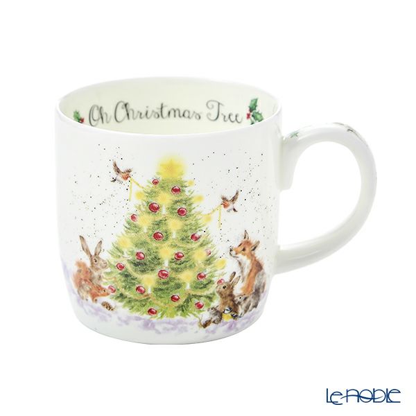 ロイヤル・ウースター レンデル クリスマスコレクション マグカップ 310ml Oh Christmas Tree