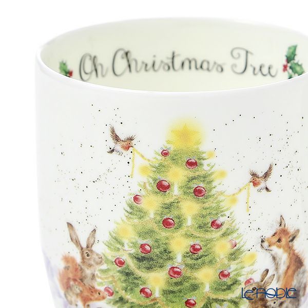 ロイヤル・ウースター レンデル クリスマスコレクション マグカップ 310ml Oh Christmas Tree