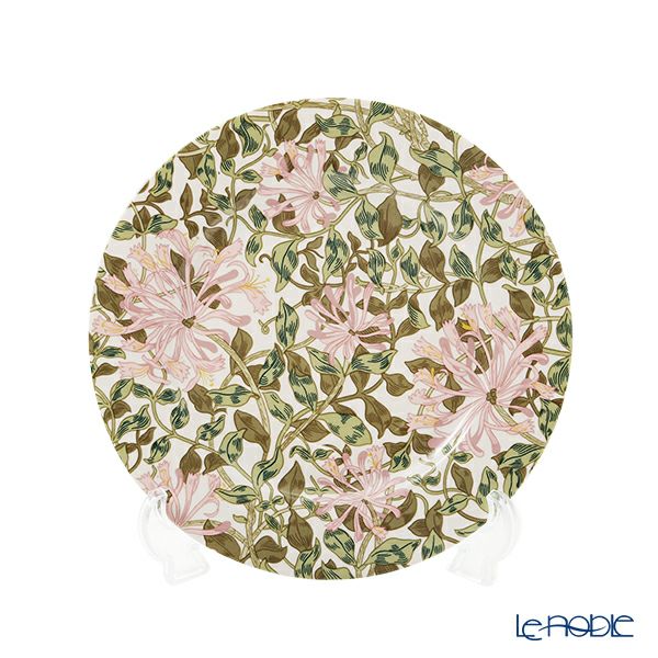 スポード ウィリアムモリス パステル ハニーサックル プレート 20cm