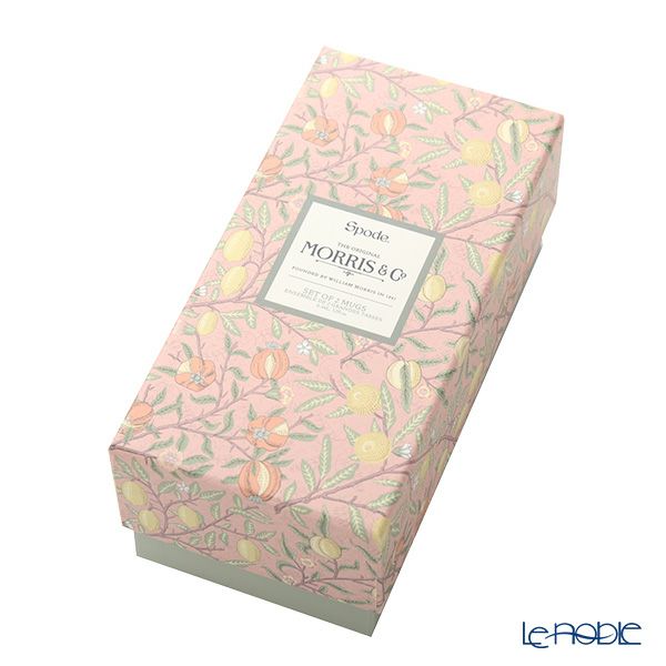 スポード ウィリアムモリス パステル フルーツ／ハニーサックル マグカップ ペア 340ml