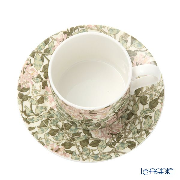 スポード ウィリアムモリス パステル ハニーサックル ティーカップ＆ソーサー 280ml