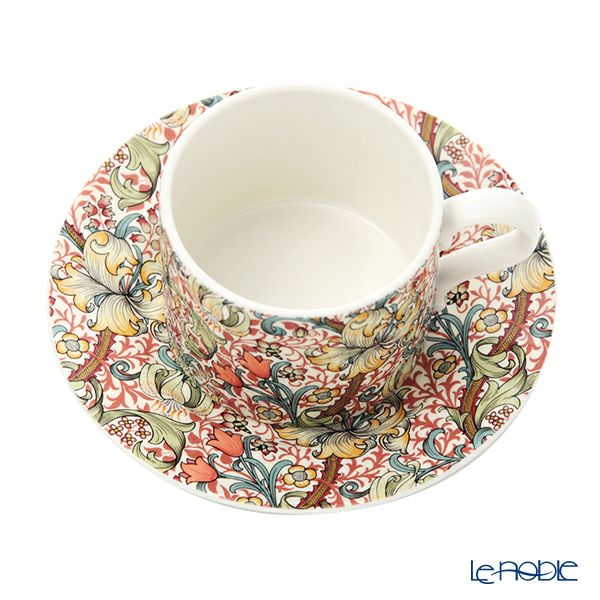 スポード ウィリアムモリス パステル ゴールデンリリー ティーカップ＆ソーサー 280ml