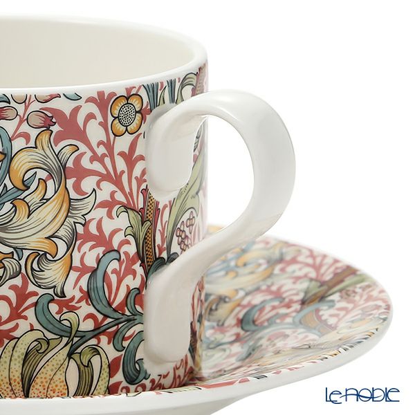 スポード ウィリアムモリス パステル ゴールデンリリー ティーカップ＆ソーサー 280ml