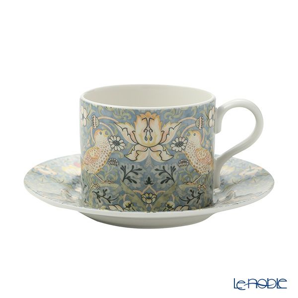 スポード ウィリアムモリス パステル いちご泥棒 ティーカップ＆ソーサー 280ml