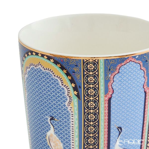 ポートメリオン サラミラーロンドン インディアコレクション マグカップ 340ml インディゴ