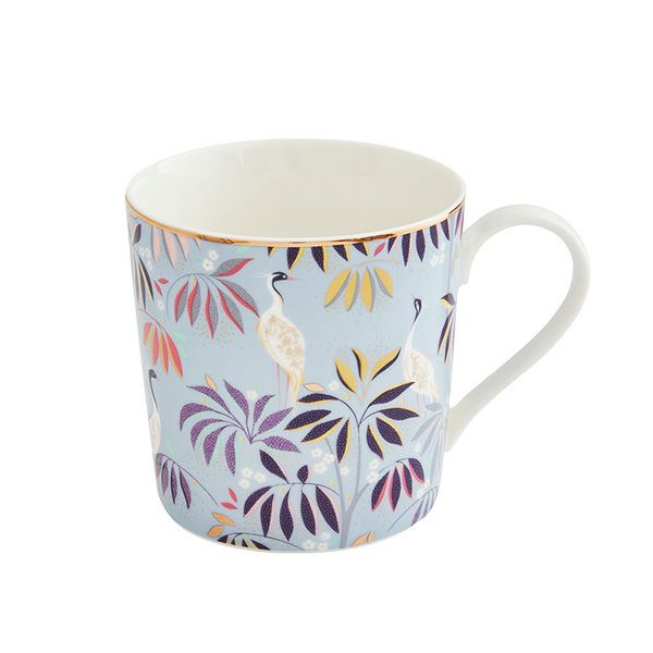 ポートメリオン サラミラーロンドン インディアコレクション マグカップ 340ml スカイブルー