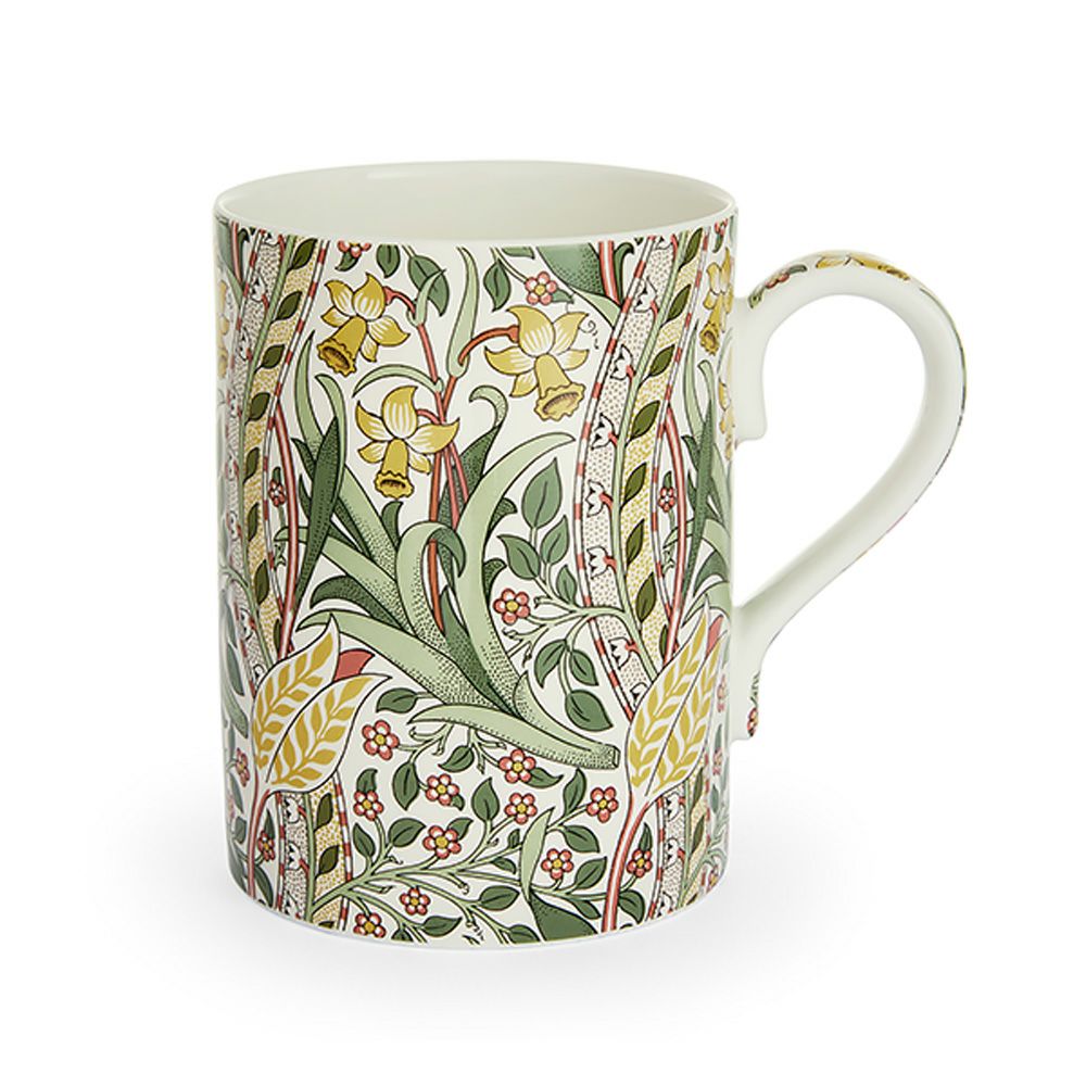 スポード ウィリアムモリス パステル スイセン マグカップ 340ml