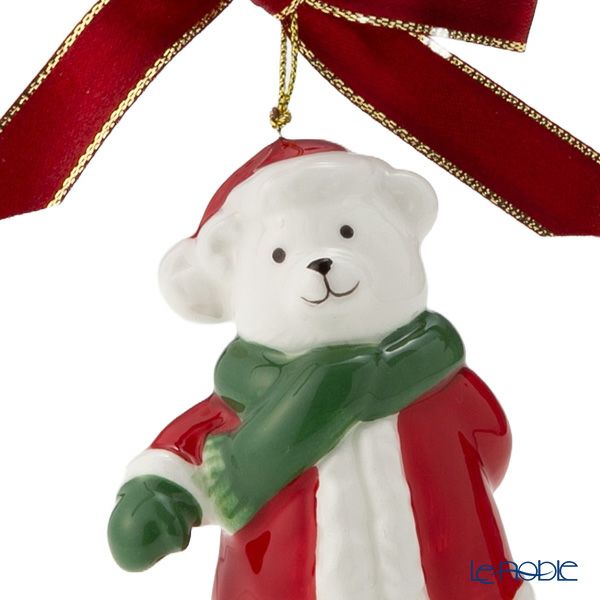 スポード クリスマスツリー オーナメント テディベア