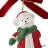 スポード クリスマスツリー オーナメント テディベア
