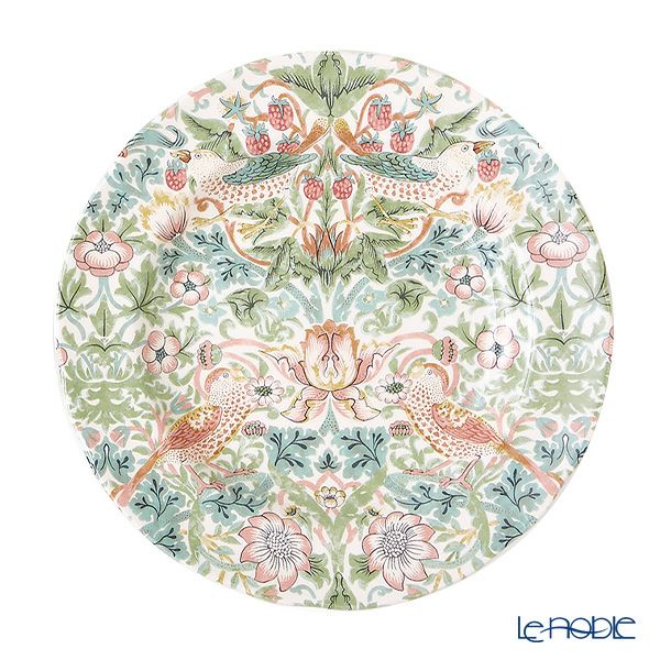 スポード ウィリアムモリス パステル いちご泥棒 プレート 23cm