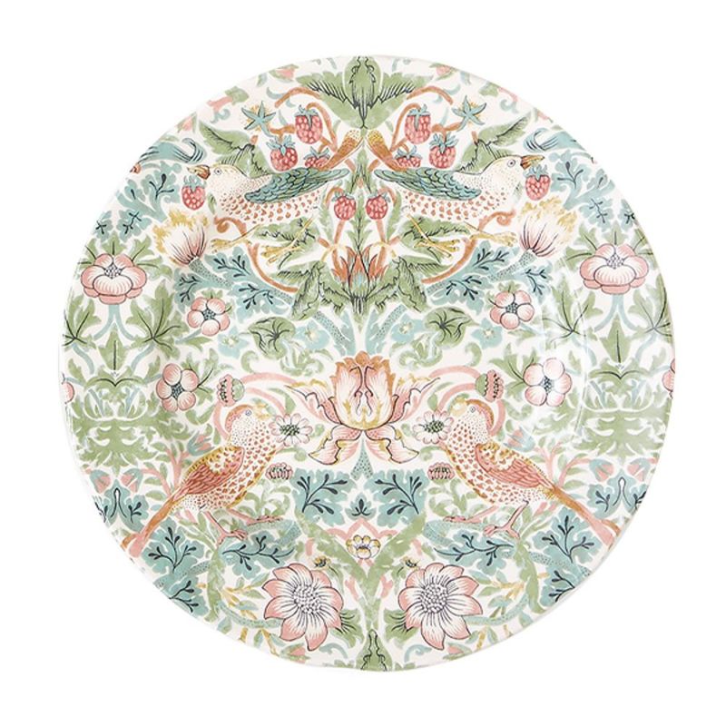 スポード ウィリアムモリス パステル いちご泥棒 プレート 23cm