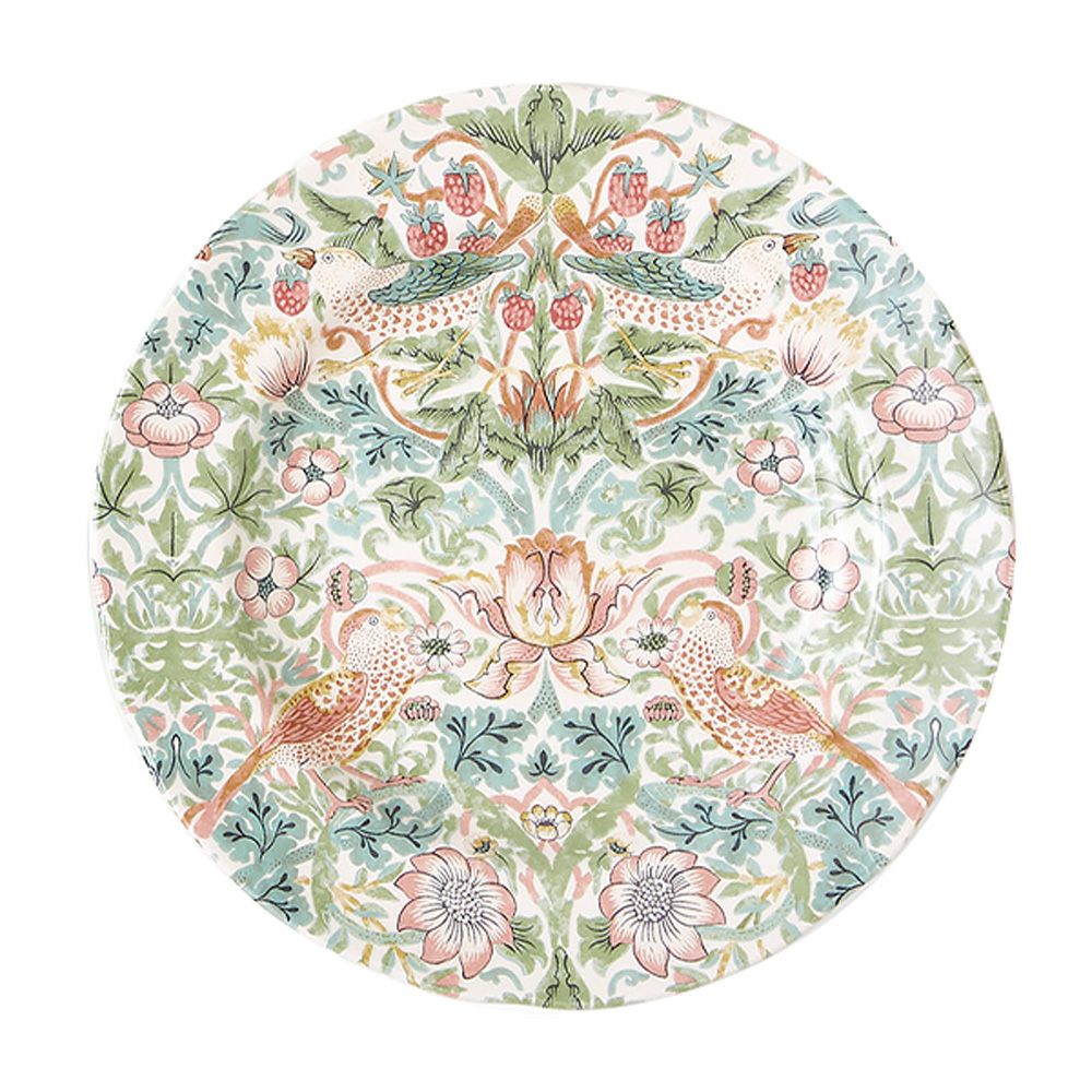 スポード ウィリアムモリス パステル いちご泥棒 プレート 23cm