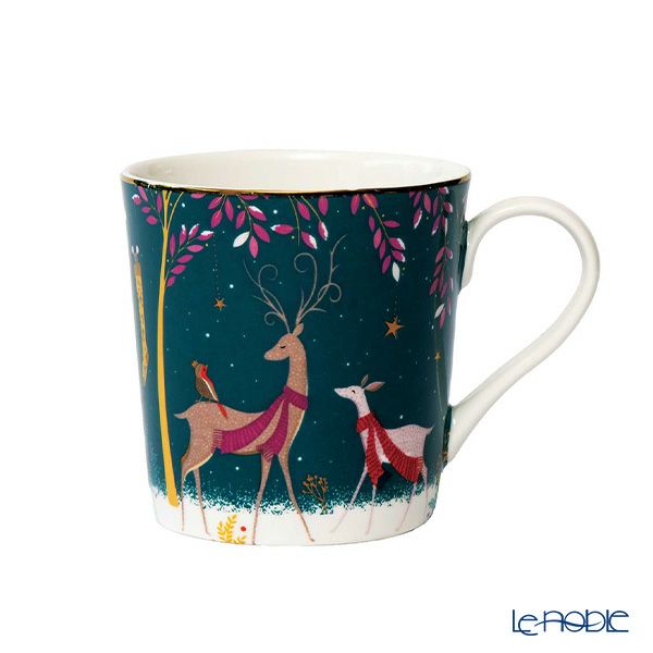 ポートメリオン サラミラーロンドン ウッドランドテールズ トナカイ マグカップ 340ml