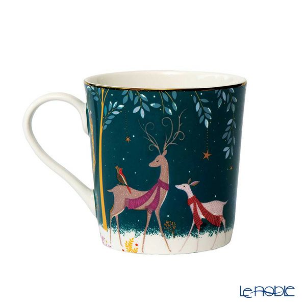 ポートメリオン サラミラーロンドン ウッドランドテールズ トナカイ マグカップ 340ml