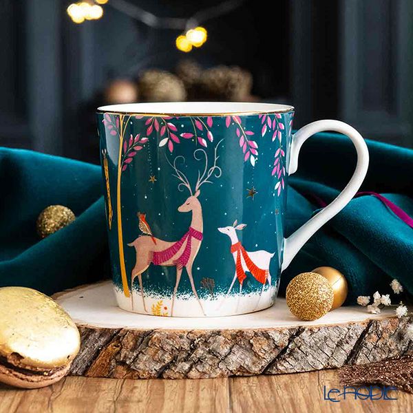 ポートメリオン サラミラーロンドン ウッドランドテールズ トナカイ マグカップ 340ml
