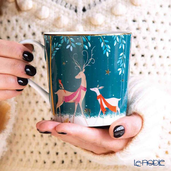ポートメリオン サラミラーロンドン ウッドランドテールズ トナカイ マグカップ 340ml
