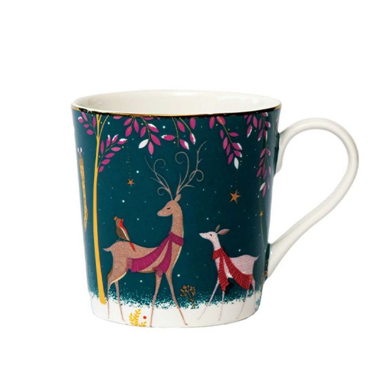 ポートメリオン サラミラーロンドン ウッドランドテールズ トナカイ マグカップ 340ml