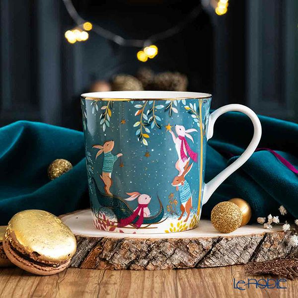 ポートメリオン サラミラーロンドン ウッドランドテールズ ウサギ マグカップ 340ml