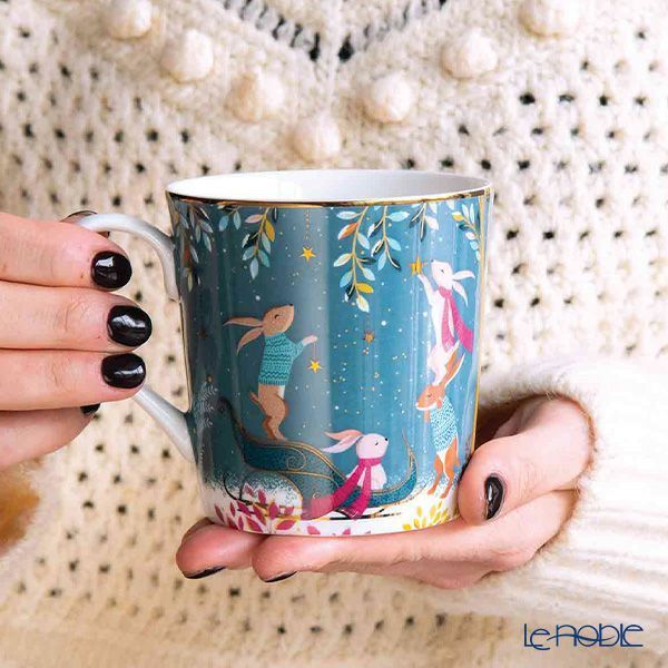 ポートメリオン サラミラーロンドン ウッドランドテールズ ウサギ マグカップ 340ml