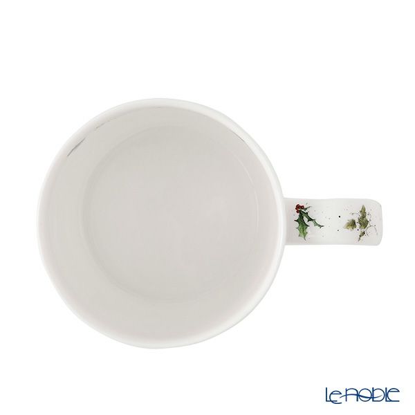 ロイヤル・ウースター レンデル マグカップ Snow Angels ウサギ ＆ コマドリ 310ml クリスマス