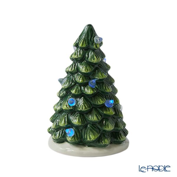 スポード クリスマスツリー ヴィレッジ LED ツリー センターピース 10cm