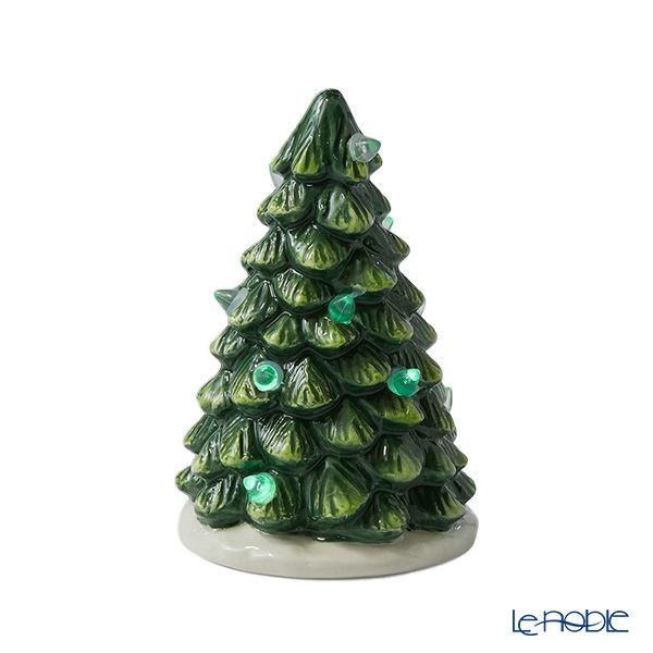 スポード クリスマスツリー ヴィレッジ LED ツリー センターピース 10cm